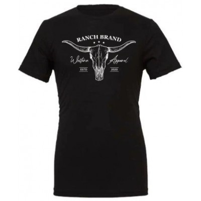 RANCH BRAND - T-shirt homme Skull 2 noir